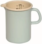Riess, 0338-006, K&uuml;chenma&szlig; &Oslash; 10cm, BUNT PASTELL, T&uuml;rkis, Emaille, Vol....