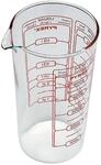 Messbecher & R&uuml;hrsch&uuml;ssel hohe Form 0,5 L