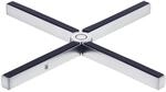 WMF MisterX Topfuntersetzer Edelstahl klappbar 19 x 19 cm, Topf Untersetzer-Set