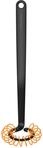 Fiskars Spiralbesen, L&auml;nge: 27 cm, &Oslash; 6 cm, Kunststoff, Functional Form, Schwarz,