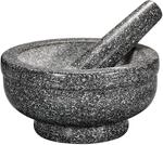 cilio Granit M&ouml;rser mit St&ouml;&szlig;el gro&szlig; &ndash; &Oslash; 21 cm, 6,5 kg &ndash; robuster
