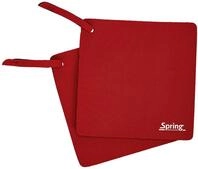 Spring 2094045602 Grips Topflappen 1 Paar, Stoff, rot, 1,8 x 20 x 23,4 cm