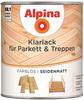 Alpina Klarlack für Parkett & Treppen 2 Liter seidenmatt