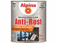 Alpina Metallschutzlack Anti-Rost Eisenglimmer Silber 750ml