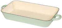 Riess, 0047-006, Bratpfanne 37x22cm, BUNT PASTELL, Emaille, Vol. (rec.): 3,4 Liter,