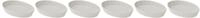 K&uuml;chenprofi Creme Brulee Sch&auml;lchen, Weiss, Hartporzellan, 6er Set, Ofenform, 13 x 8