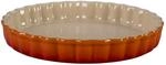 LE CREUSET Stoneware Fluted Flan Dish, 24 cm - Volcanic