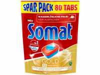 Somat 12 Gold: Sparpack mit 80 Spülmaschinen-Tabs mit höchster...