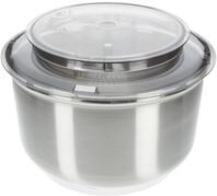 Bosch Edelstahl-R&uuml;hrsch&uuml;ssel MUZ6ER2, 6,2 Liter, max. Teigmenge 4 kg,