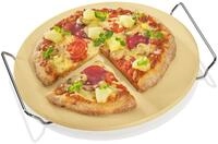K&uuml;chenprofi Pizzastein, Stein, Braun, &Oslash; 30, 5 cm, 1086100030