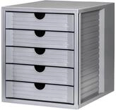 HAN Schubladenbox SYSTEMBOX KARMA mind. 80% Recycling-Kunststoff mit 5 geschlossenen