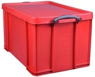 Really Useful Aufbewahrungsbox aus Kunststoff, 84 l, Rot