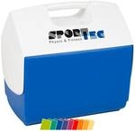 Sport-Tec Eisbox klein, K&uuml;hlbox, K&uuml;hltasche, Eiskoffer, Erste Hilfe, Fu&szlig;ball, 14 l