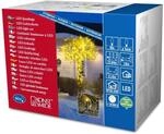 Konstsmide Micro LED Lichterkette, 80 gelbe Dioden, 24V Au&szlig;entrafo, schwarzes Kabel