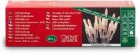 Konstsmide LED Minilichterkette, 20 warm wei&szlig;e Dioden, 230V, Innen, transparentes