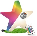 8 seasons design RGB Weihnachtsstern 60cm Shining Star (Wei&szlig;), E27,...