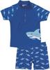 Playshoes zweiteilig Schwimmshirt Badeshorts Badebekleidung Unisex Kinder,Hai,98-104