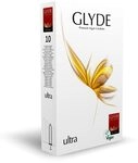 Glyde Ultra 10 vegane Condome, zertifiziert mit der Vegan-Blume