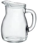 Bormioli Rocco 146140 Bistrot Krug, mit F&uuml;llstrich bei 0.25l, Glas, transparent, 1