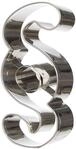 St&auml;dter Cookie Cutter &sect; Sign 7.5 x 3 x 2 cm, Silber