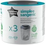 Tommee Tippee Nachf&uuml;llkassetten f&uuml;r Simplee Windelentsorgungssystem, 3-er Set, sich