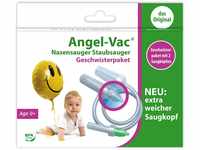 Nasensauger Baby, Angel-Vac, Mit 2 Stück EXTRA WEICHEN Saugköpfen Standard
