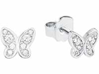 s.Oliver Ohrstecker 925 Sterling Silber Mädchen Kinder Ohrschmuck, mit Zirkonia