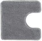 Kleine Wolke WC-Vorleger Relax Anthrazit 55 x 55 cm mit Ausschnitt