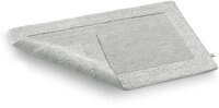 Rhomtuft Baumwoll-Badteppich 60x100cm hellgrau