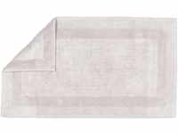 Cawö Home Badteppiche Luxus Badteppich 1000 Silber - 775 70x120 cm