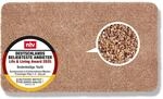 Rutschfeste Schmutzfangmatte innen waschbar - Beige 75 x 130cm (Rechteckig)