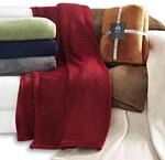 Irisette 8900-21 Castel Kuscheldecke Uni, 150 x 200 cm, Marine