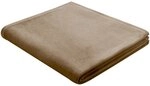 Biederlack Wohn- und Kuscheldecke, 100 % Baumwolle, Samtband-Einfassung, 150 x 200
