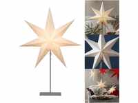 Stehlampe Weihnachtsstern Sensy von Star Trading, 3D Papierstern Weihnachten in...