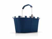 reisenthel carrybag Dark Blue - Stabiler Einkaufskorb mit viel Stauraum und
