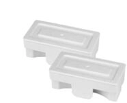 AEG AEL06, 2 Anti-Kalk-Patronen, Passend u.a. f&uuml;r AEG DBS 3340, DBS 3350, DBS 3350-1