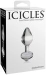 Pipedream Icicles&reg; No. 44, Clear, 8 cm