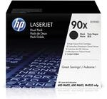 HP 90X Schwarz 2er-Pack Original LaserJet Tonerkartuschen mit hoher Reichweite