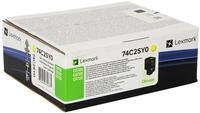 Lexmark 74C2SY0 Original Toner 1er Pack