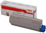 Oki 46471103 Lasertoner, 7.000 Seiten, Cyan und Laserpatrone