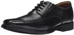 Clarks Herren Tilden Walk Oxford, Schwarzes Leder, 40 EU