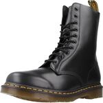 Dr. Martens 1490 Smooth 59 Last BLACK, Unisex-Erwachsene Combat Boots, Schwarz