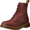 Dr. Martens PASCAL Virginia CHERRY RED, Damen Combat Boots, Rot (Red (Cherry Red