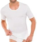 Schiesser Essentials Feinripp T-Shirt 4er Pack White M (5)