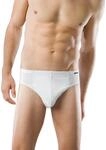 Schiesser Herren Supermini (3er Pack) Slip, Wei&szlig; (Weiss 100), S