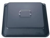 Bosch HEZ633001 Zubeh&ouml;r f&uuml;r Back&ouml;fen, Deckel f&uuml;r Profipfanne, anthrazit