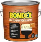 Bondex Holzlasur f&uuml;r Au&szlig;en Oregon Pine 2,5 L f&uuml;r 32 m&sup2; | Hoher Wetter- und