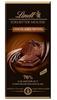 Lindt Edelbitter Mousse Chocoladen-Trüffel Tafel, 70% Cacaogehalt in der Chocolade,