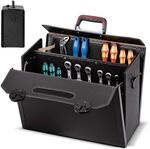 PARAT TOP-LINE KingSize CP-7 leere Werkzeugtasche 30 L | Gro&szlig;e Ledertasche...