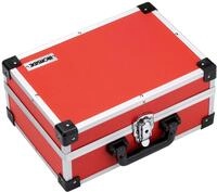 Ironside 191009 Alu-Werkzeugkoffer, rot, 330 x 230 x 150 mm